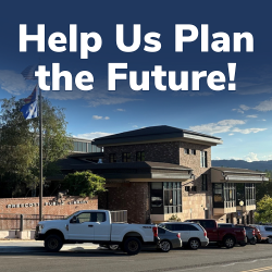 Help us plan the future